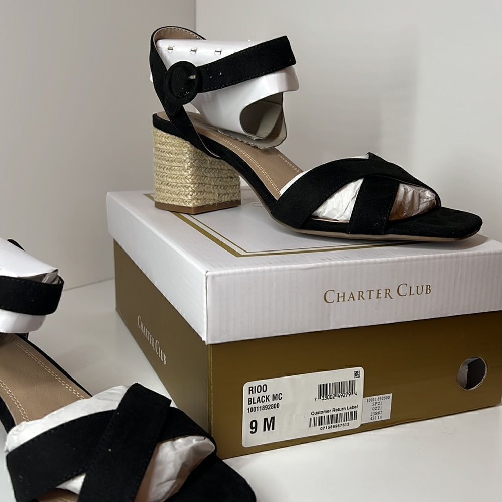 Charter Club Rioo Dress Sandals size 9M - Picture 5 of 6